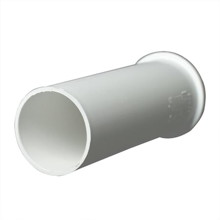 Thrifco Plumbing 1-1/2 Inch x 4 Inch Long Tail Piece Plastic Tubular Flanged Con 4401643